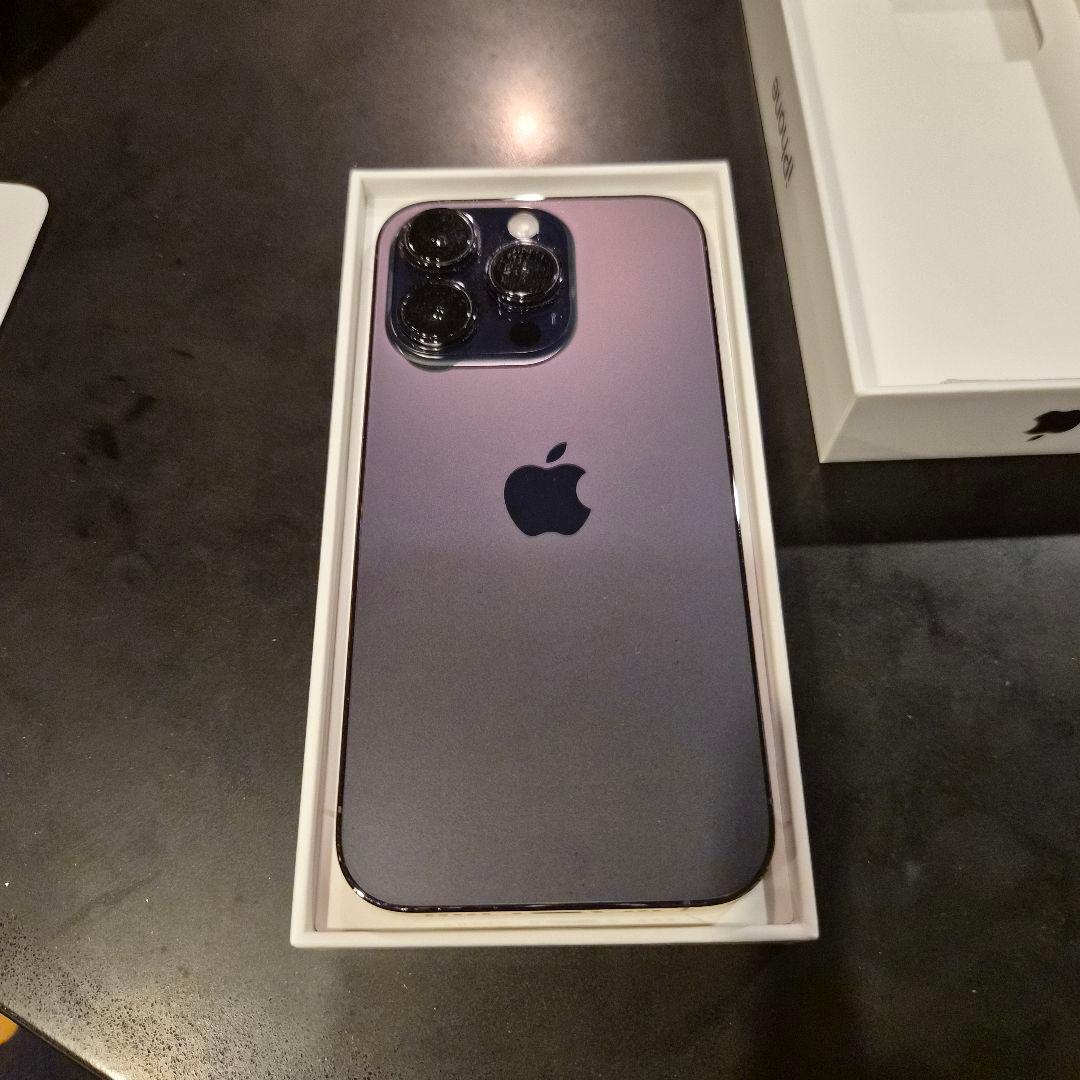 Apple iPhone 14 Pro ディープパープル 128 本体
