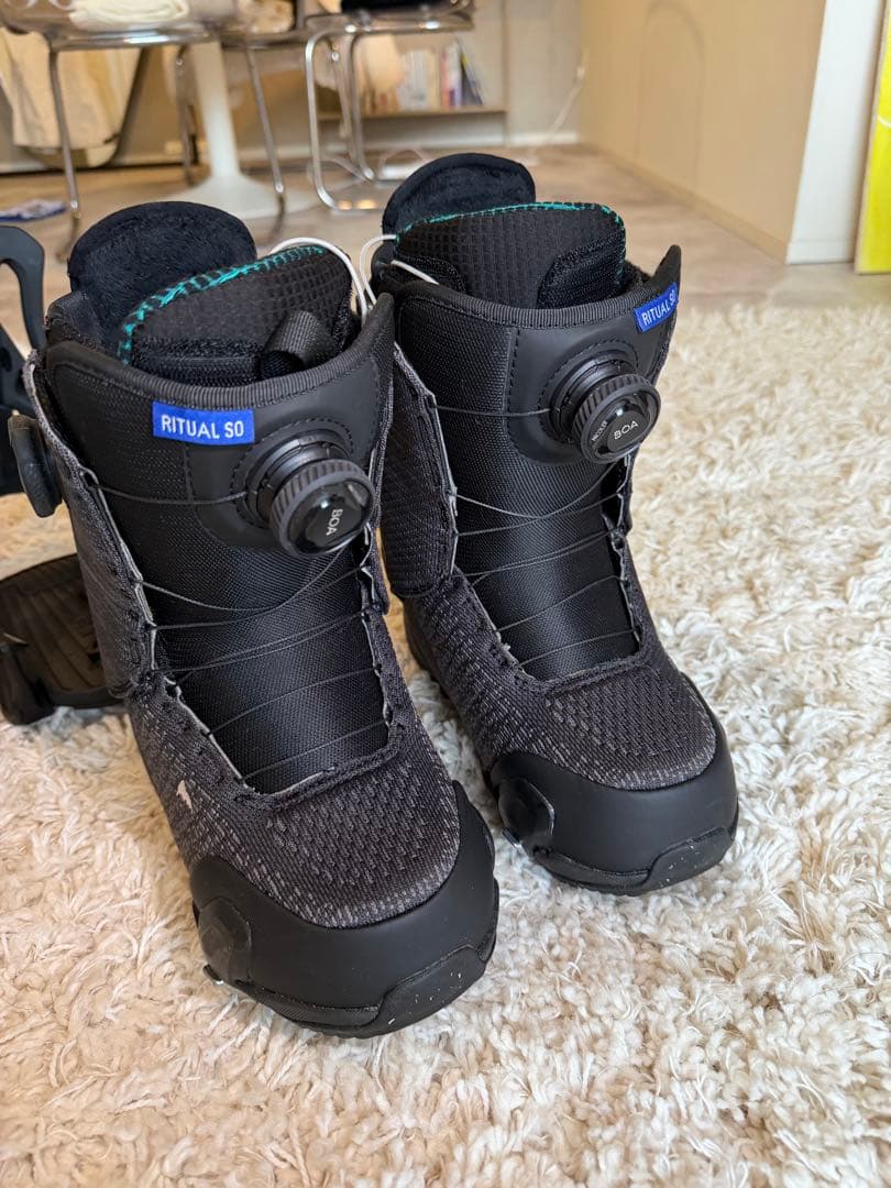 BURTON ステップオン スノーボードブーツ23.5 ビンディングセット