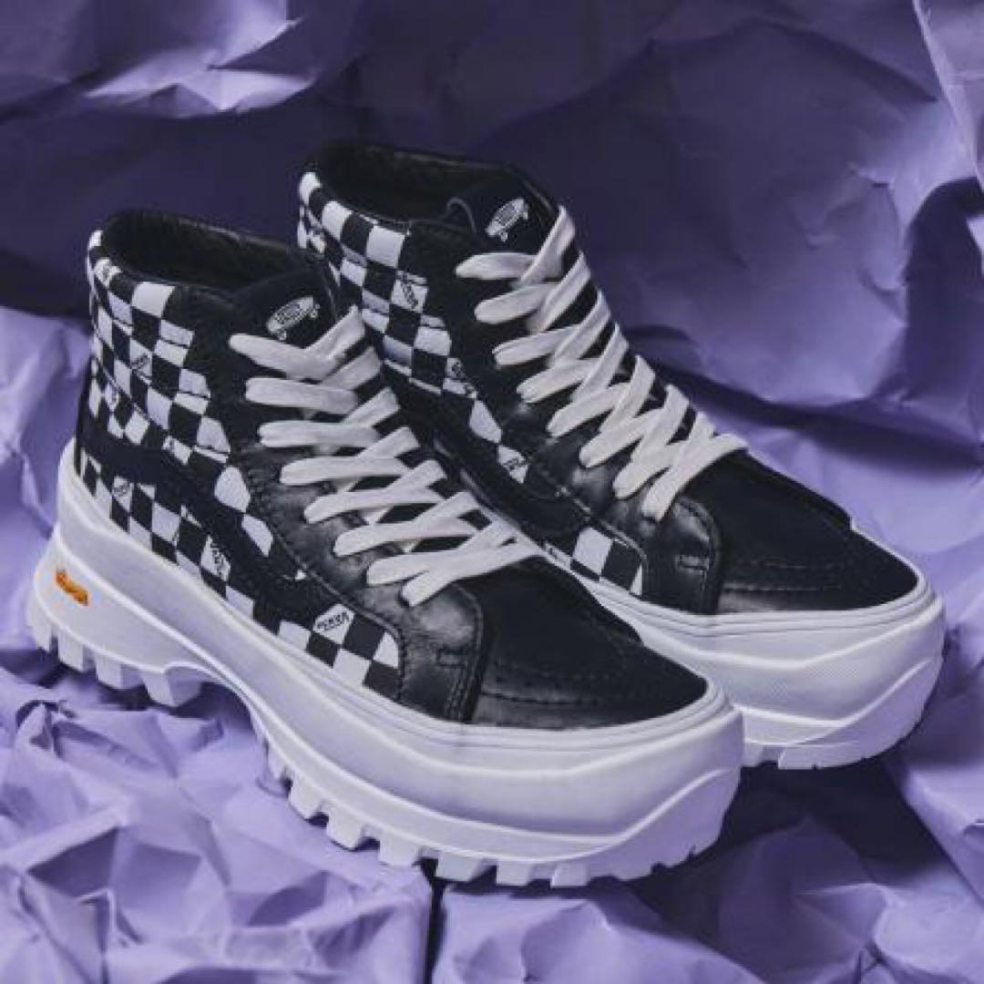 新品未使用　バンズ VANS ビブラム vibram 厚底 　y2k グランジ