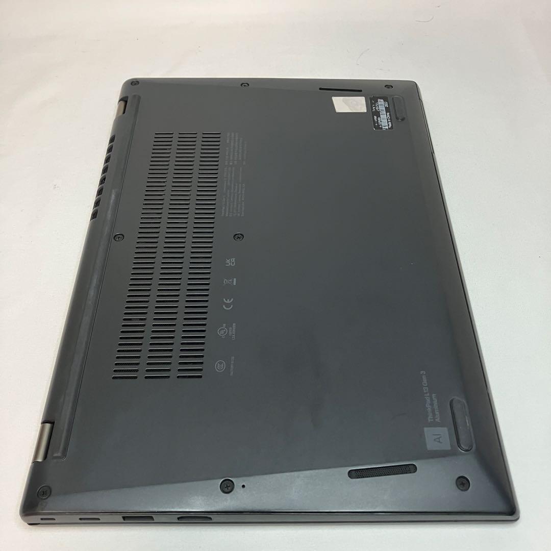 美品 ThinkPad L13 Gen3 第12世代 i7 16GB 512GB