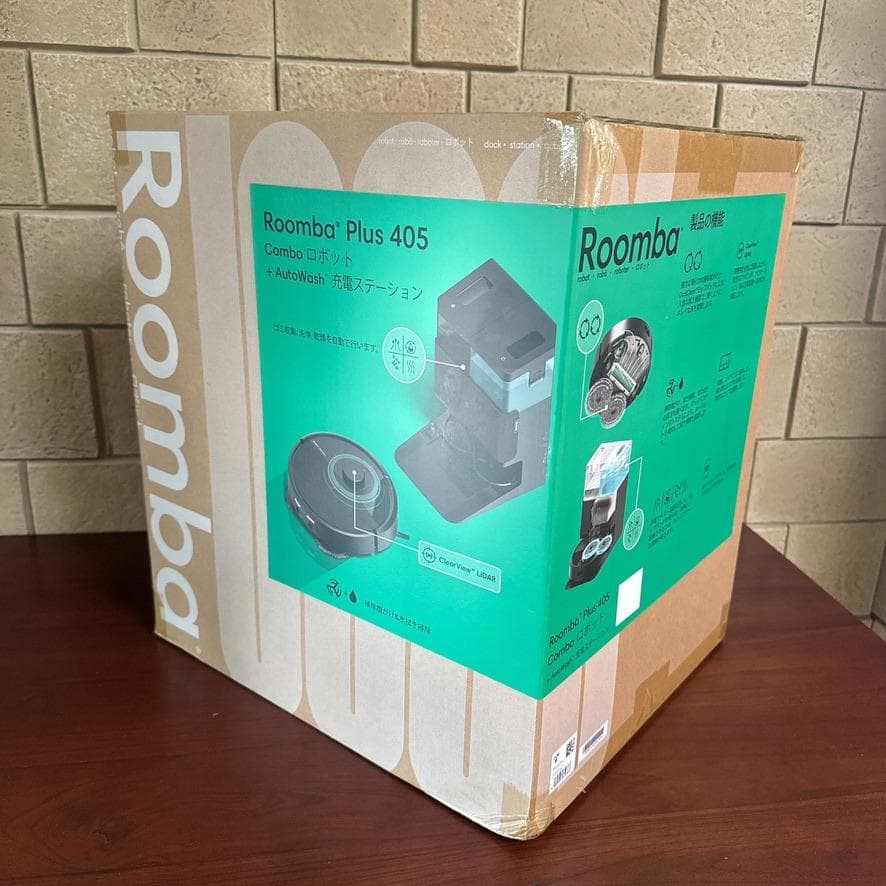 【新品】Roomba Plus 405 Combo + AutoWash