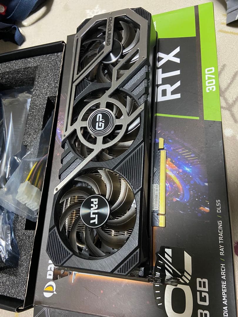 グラフィックボード・グラボ・ビデオカード GPU PALIT GeForce RTX 3070 GAMINGPRO