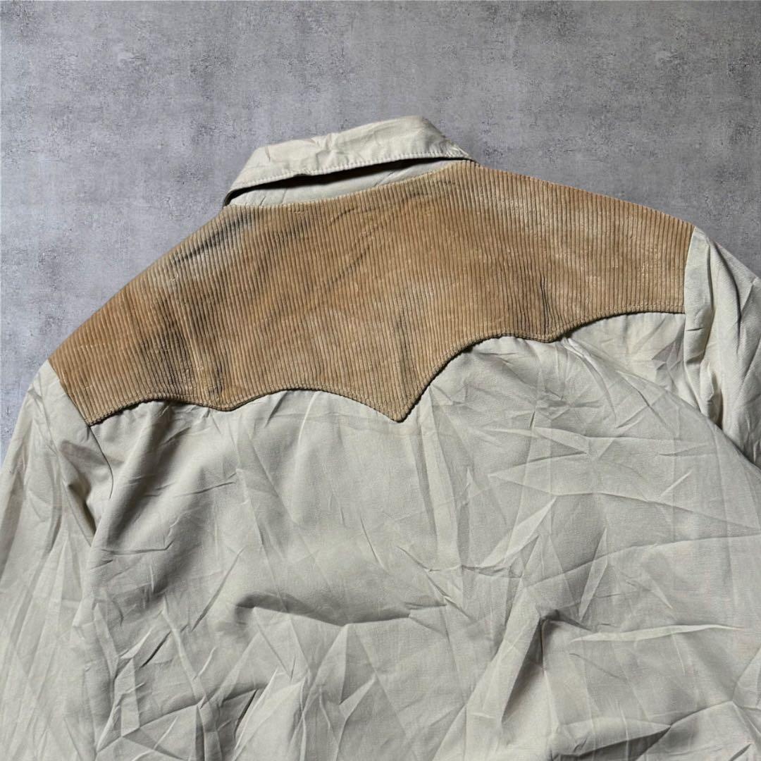 こま2133 希少古着50年代USA製H BAR C ウエスタンジャケット