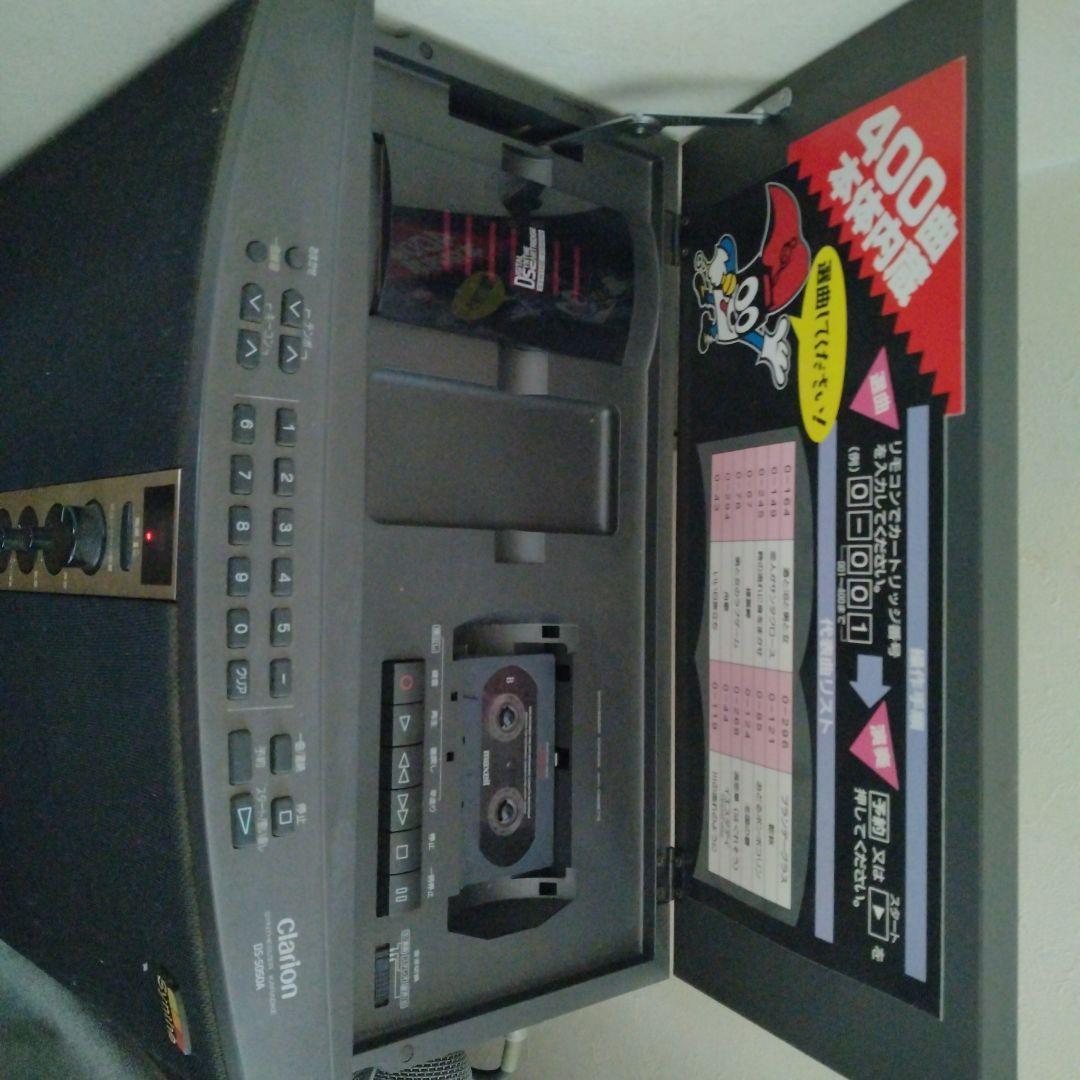 クラリオン カラオケセット　2360 曲　TVモニター付