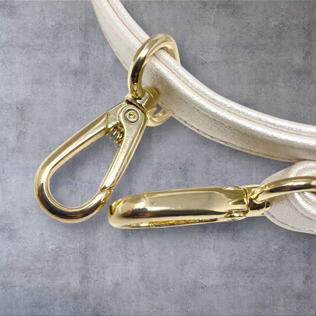 Areeam キルティングミニボストンバッグ ディズニー アリーム ホワイト