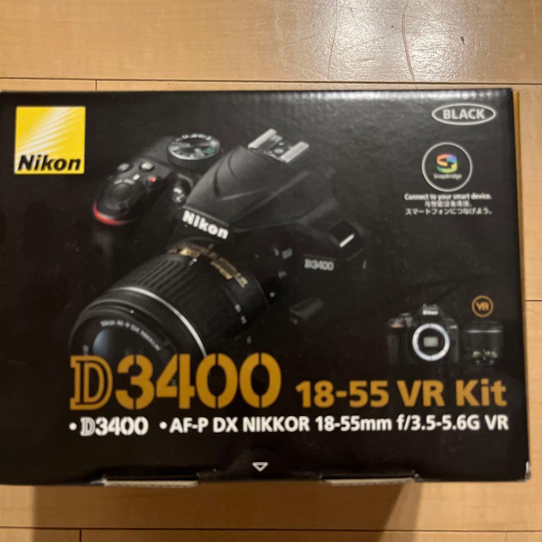 Nikon D3400 一眼レフカメラ 18-55mm VRキット＋おまけ多数！