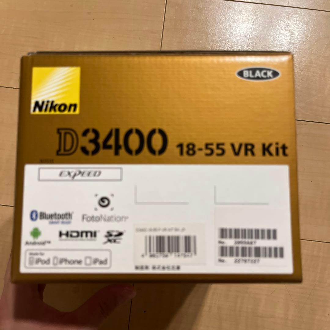 Nikon D3400 一眼レフカメラ 18-55mm VRキット＋おまけ多数！