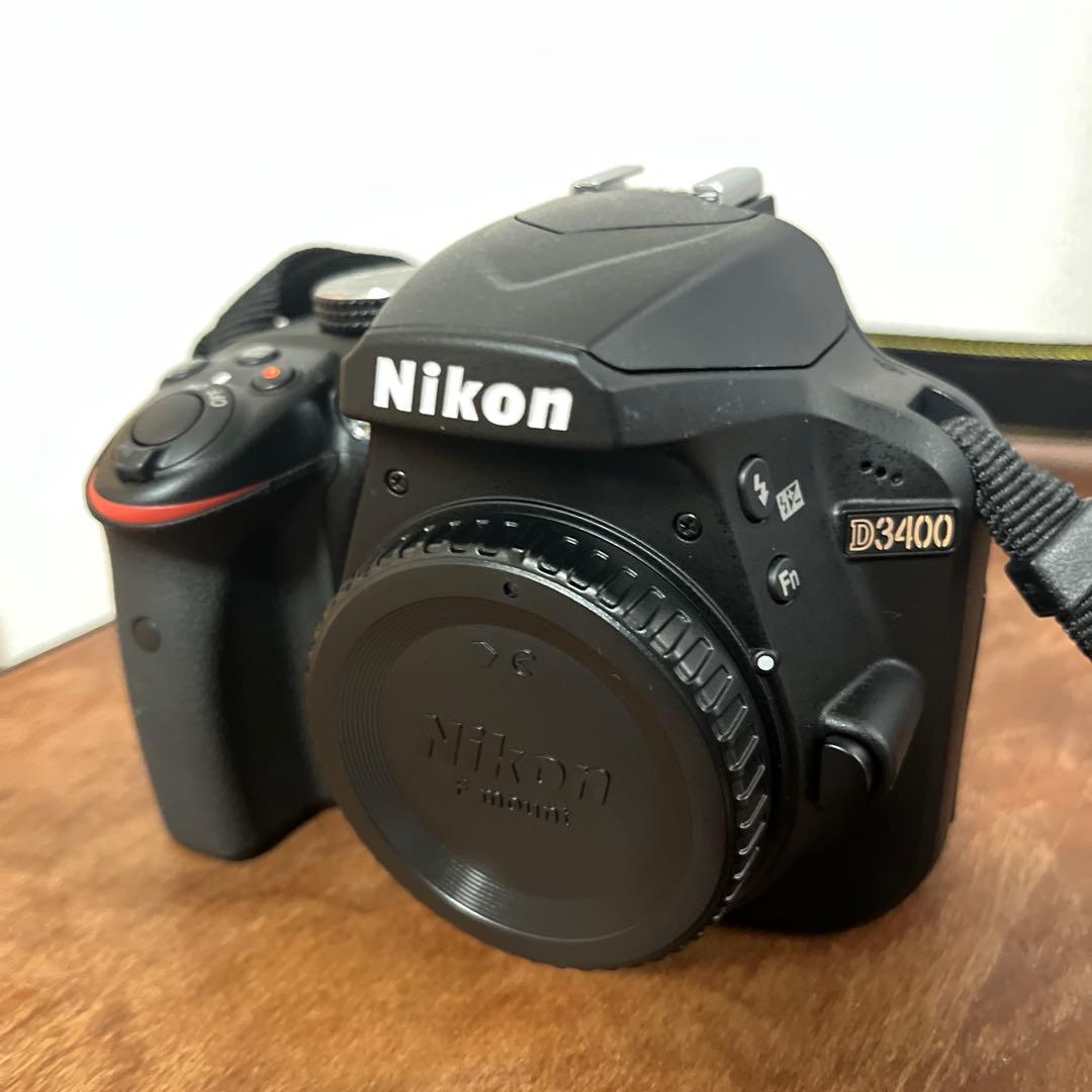 Nikon D3400 一眼レフカメラ 18-55mm VRキット＋おまけ多数！