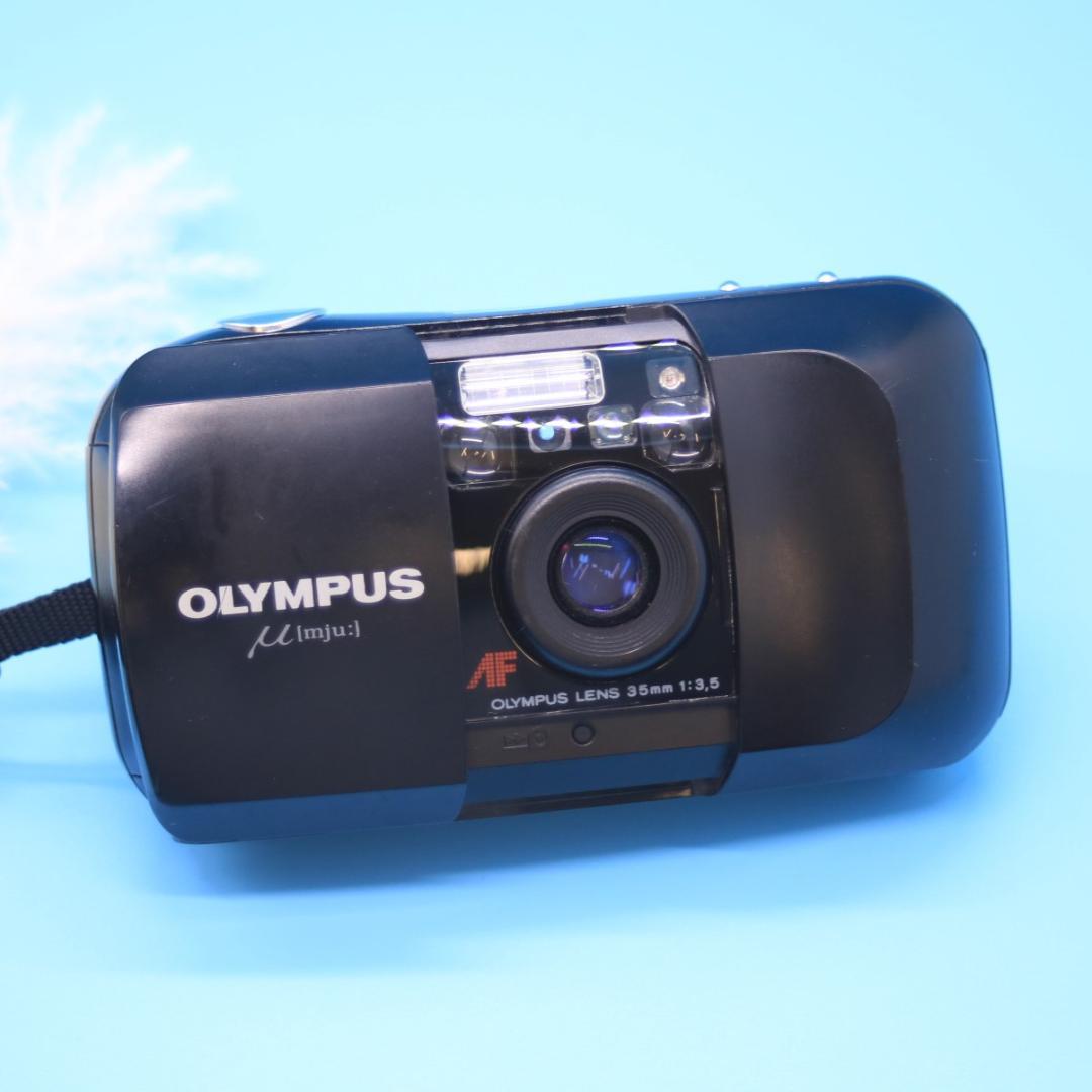 OLYMPUS μ[mju:] オリンパス ミュー 初代❁フィルムカメラ❁