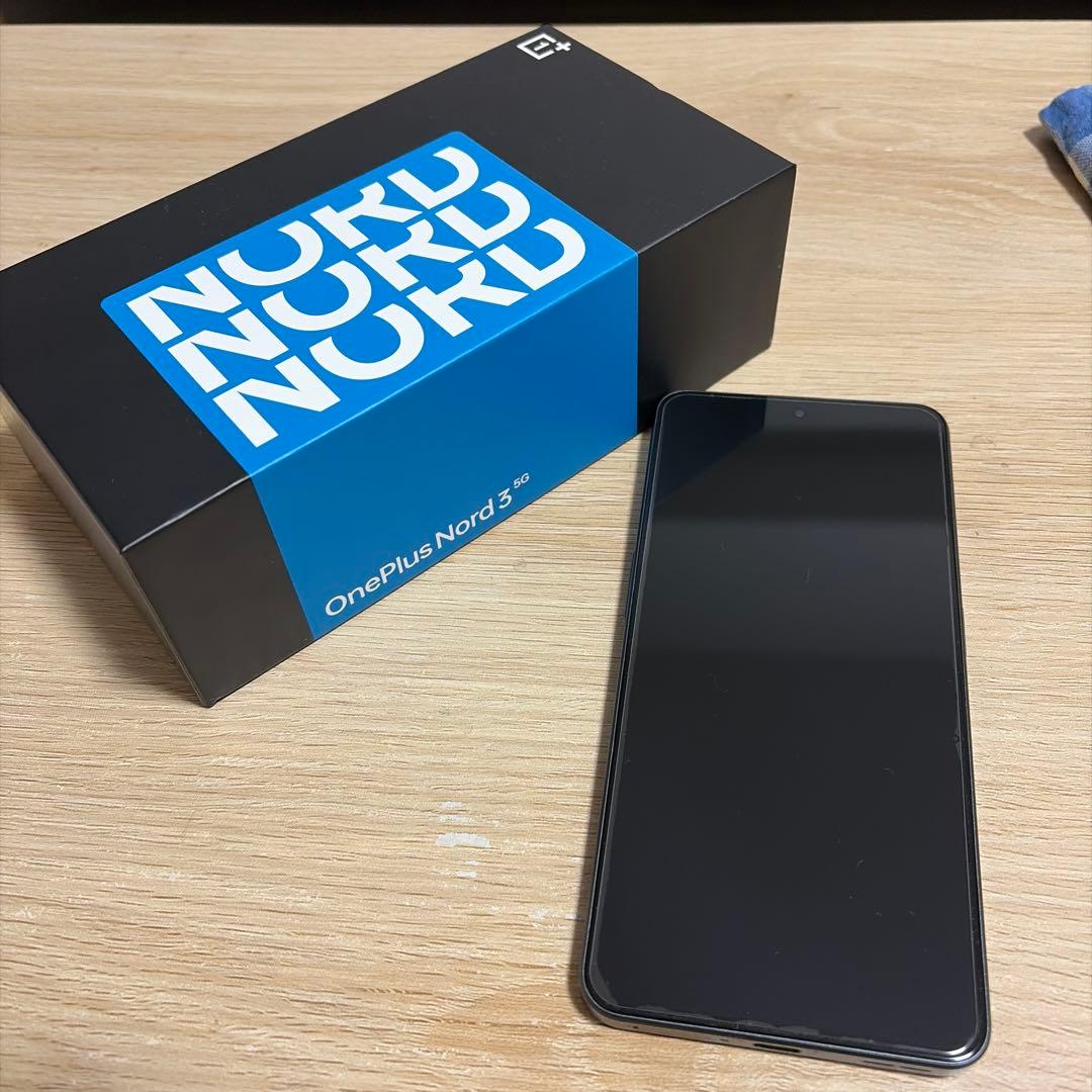 OnePlus Nord 3 5g 本体 グレー 充電器付き