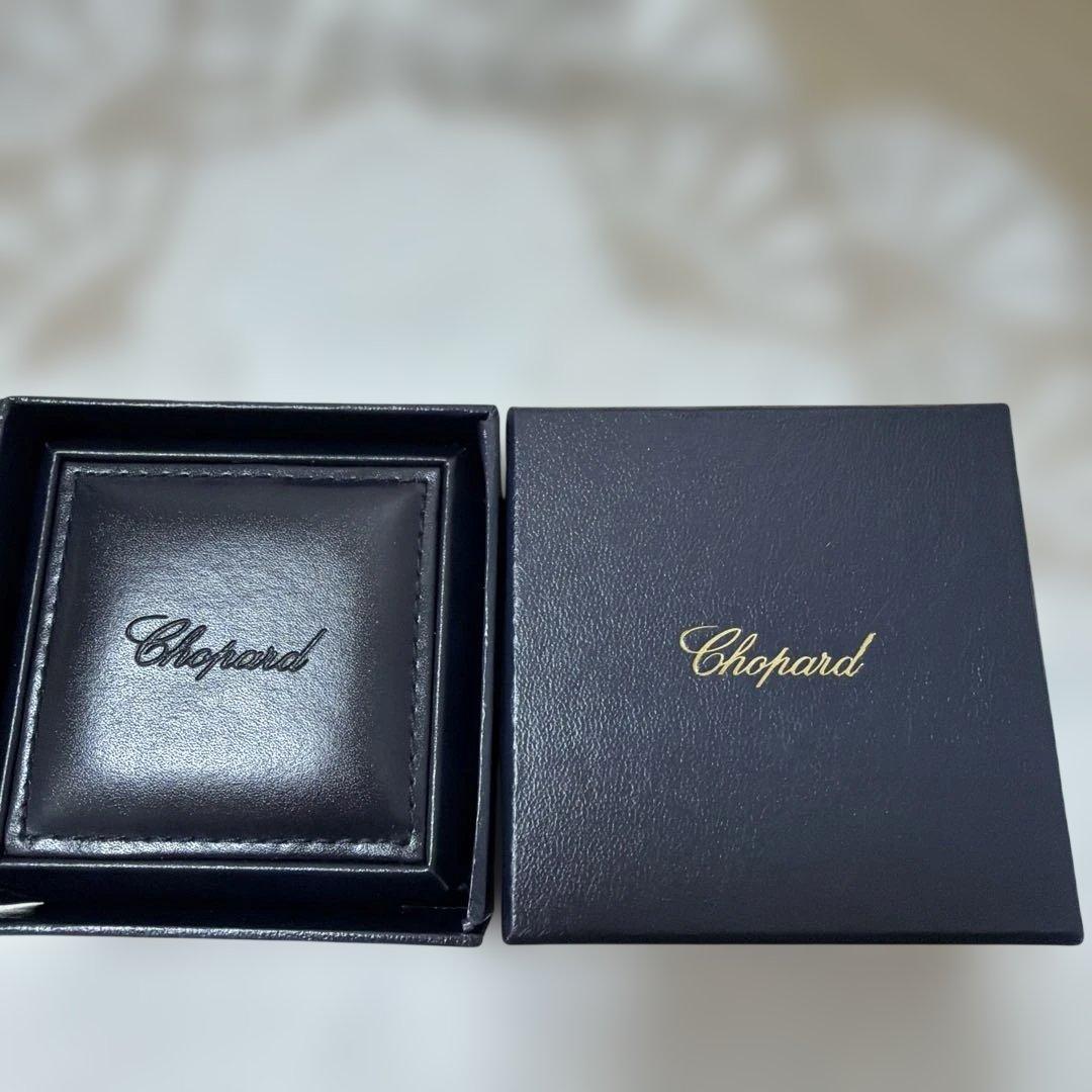 ヴァンクリーフ緑スエードバンド 時計ケース ショパール指輪と時計ケース空き箱