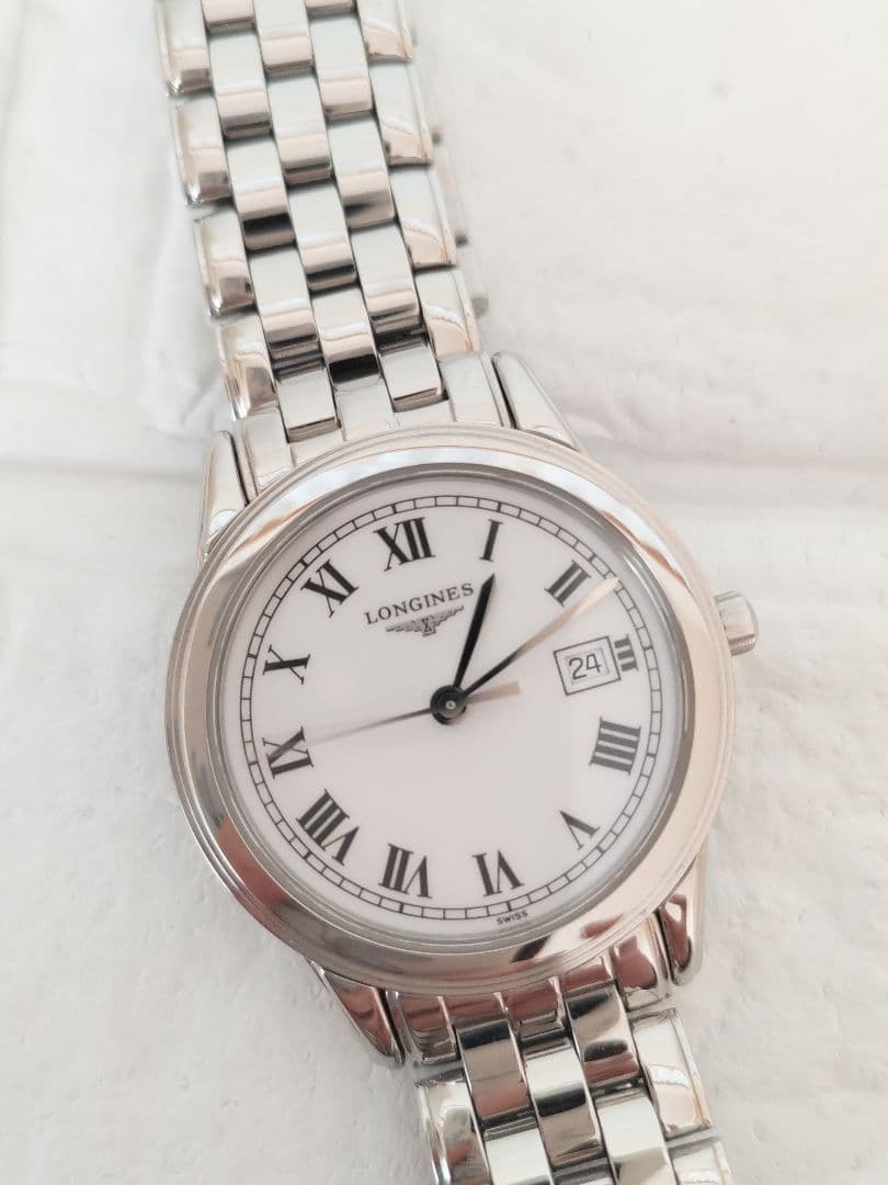 ★美品★LONGINES ロンジン レディース腕時計 フラッグシップ デイト