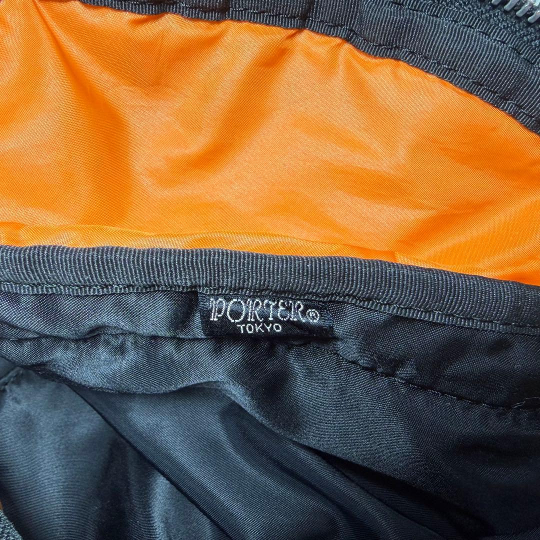 PORTERタンカー ボディバッグ ウエストバッグ ブラック L