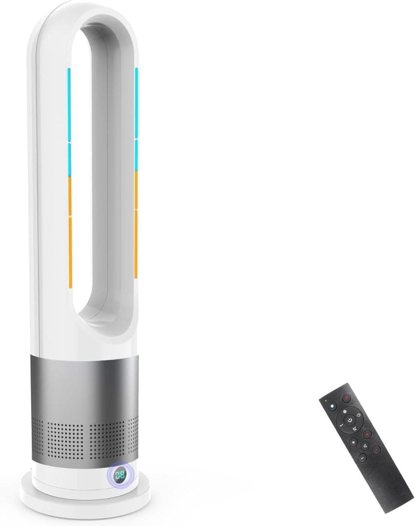 セラミックヒーター 暖房器具 省エネ 電気 3段階温風＆8段階送風 冷暖両用