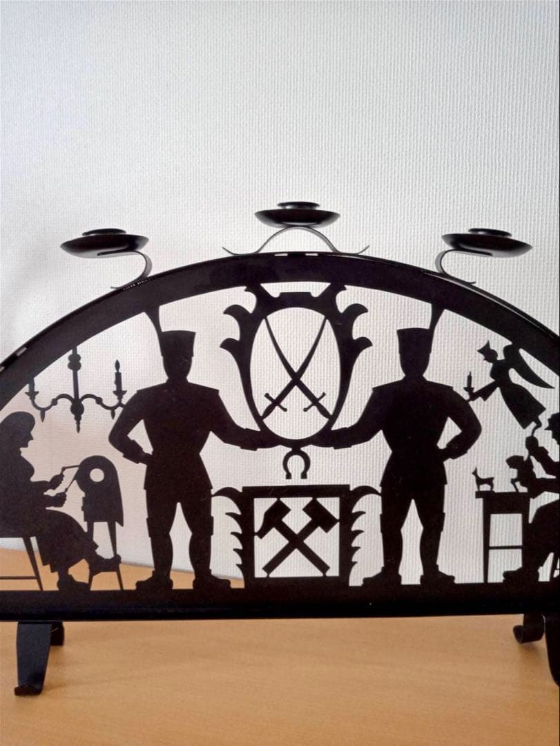 ドイツ　シュビップボーゲン　キャンドルスタンド　アイアンスタンド　大型