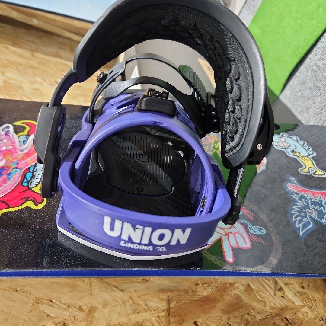 Salomon サロモンキッズ スノーボード 120cm　UNIONバイン付き