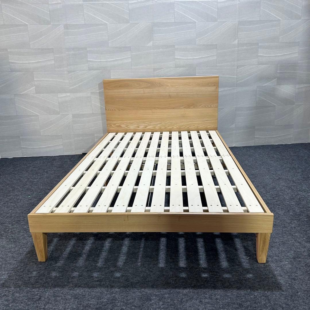 Re:CENO ベッドフレーム 木製ベッド folk セミダブル d2841