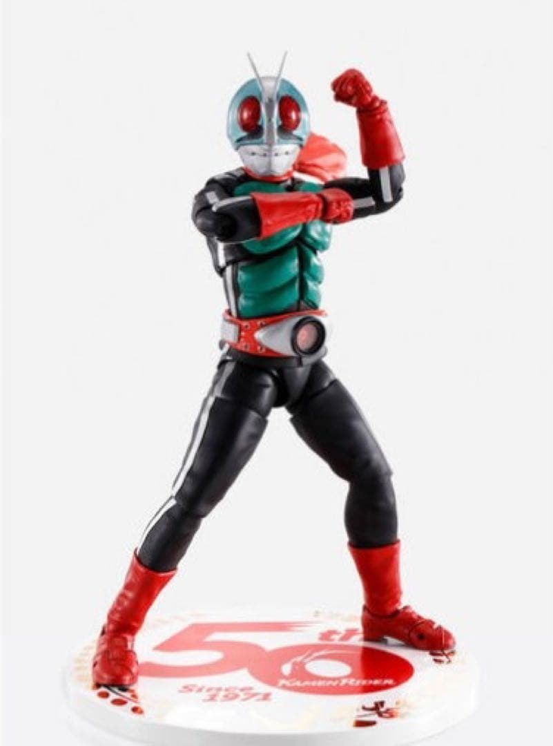 【新品未開封】 S.H.フィギュアーツ 真骨彫製法 仮面ライダー新2号 50th