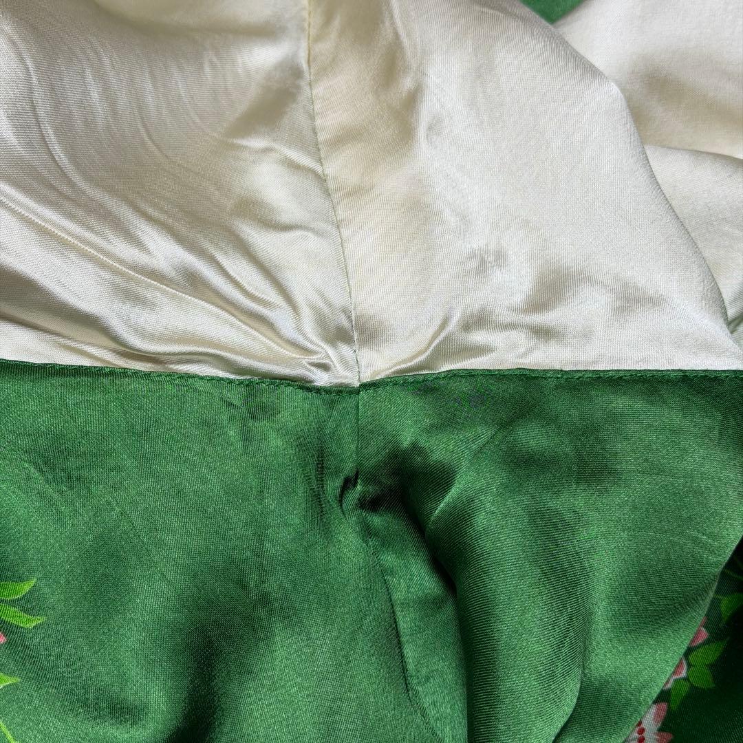 港商 SPECIAL EDITION 蝮×白蛇 リバーシブルアセテートスカジャン