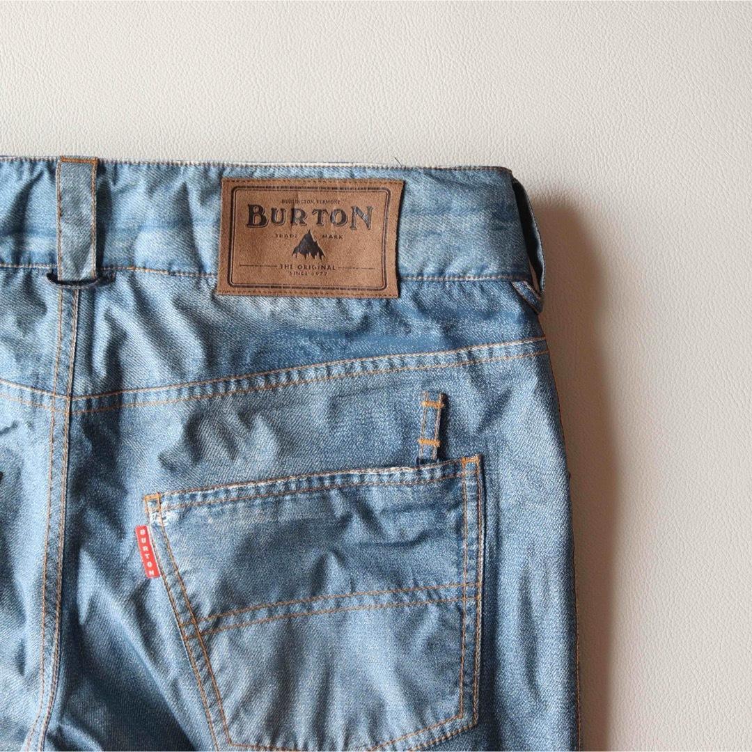 5436　バートン　パンツ　メンズ　デニムプリント ゴアテックス　スノボウェア