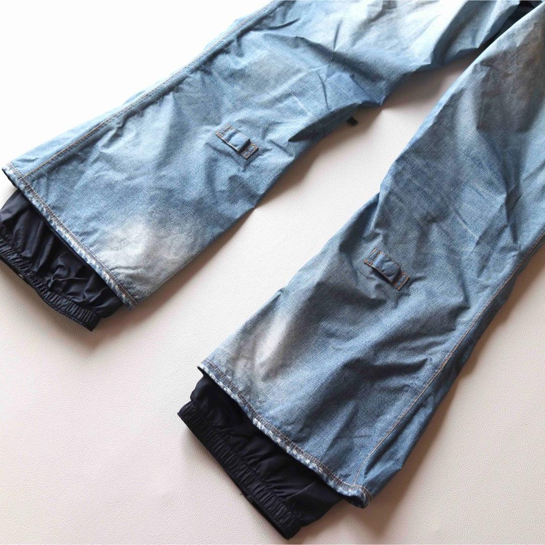 5436　バートン　パンツ　メンズ　デニムプリント ゴアテックス　スノボウェア