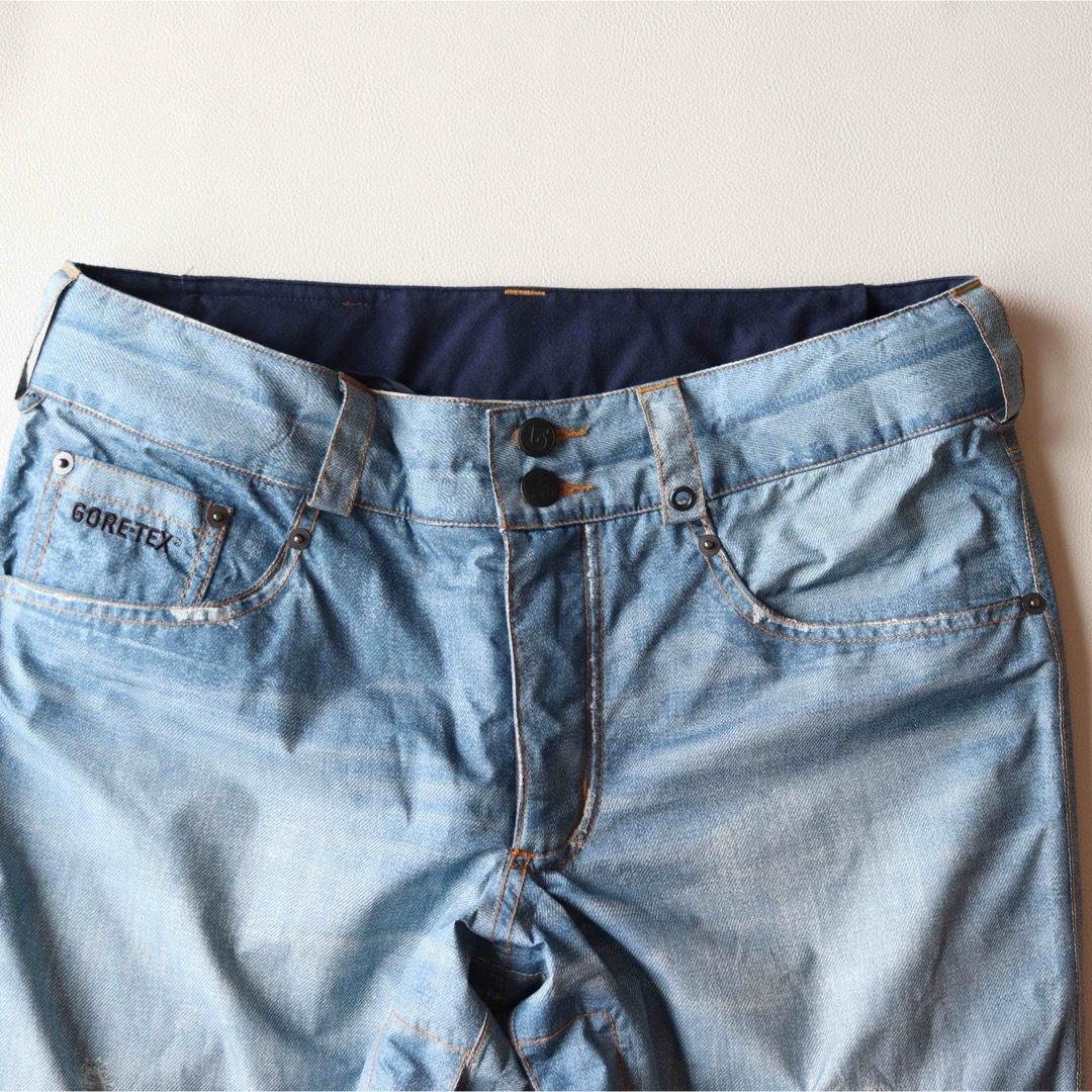 5436　バートン　パンツ　メンズ　デニムプリント ゴアテックス　スノボウェア