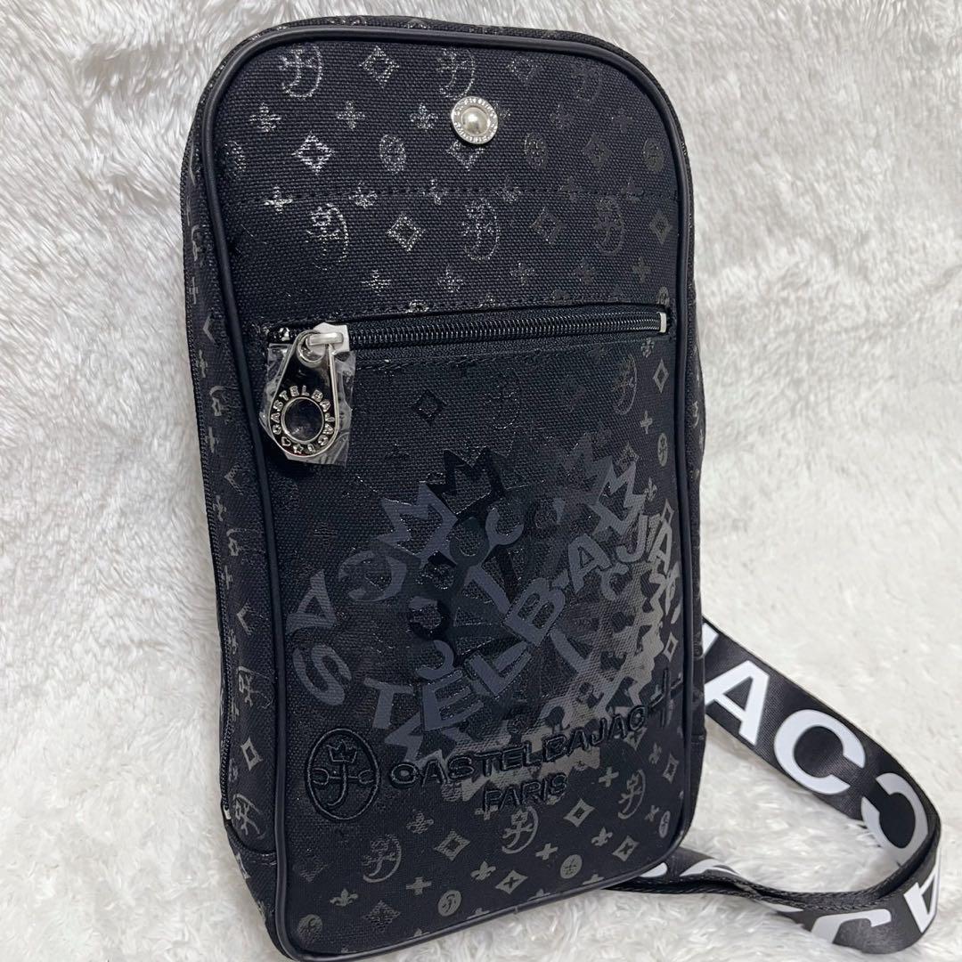 【新品】カステルバジャック ボディ ショルダーバッグ インサイト ブラック