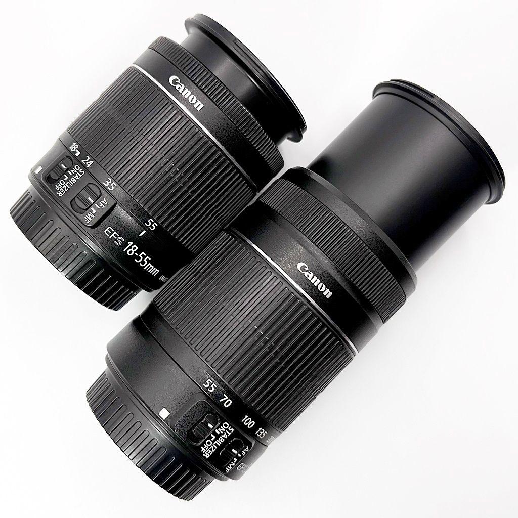 キヤノン EOS Kiss X7 ダブルズームキット 一眼レフ カメラ 中古