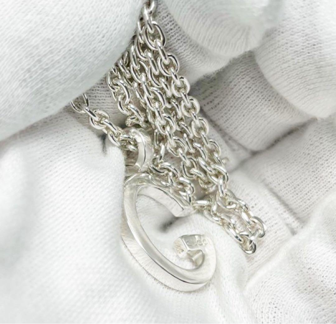 極美品‼️GUCCI Gマークペンダントネックレス