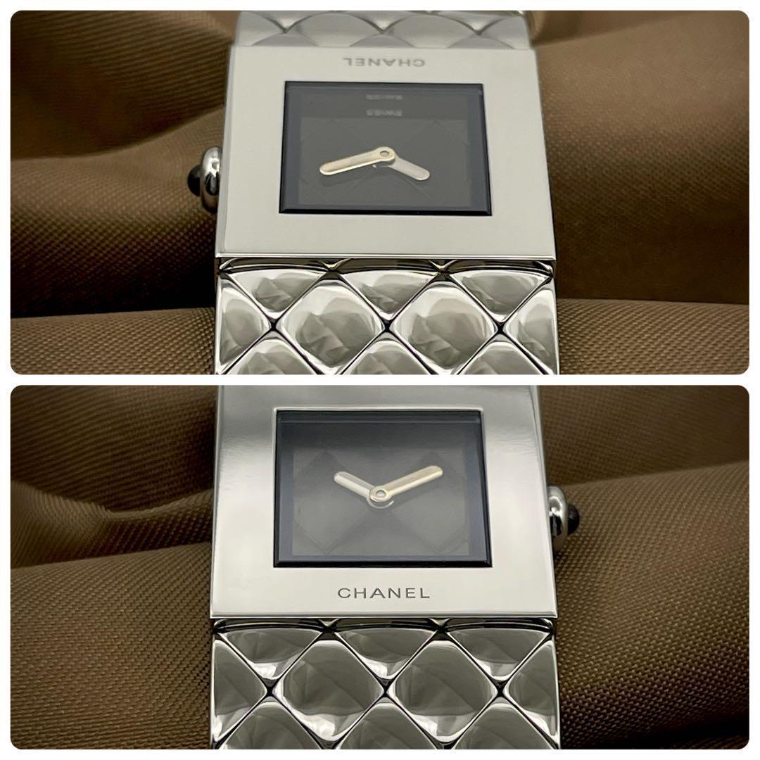 T086 シャネル マトラッセ H0009 ステンレスケースブレス クォーツ