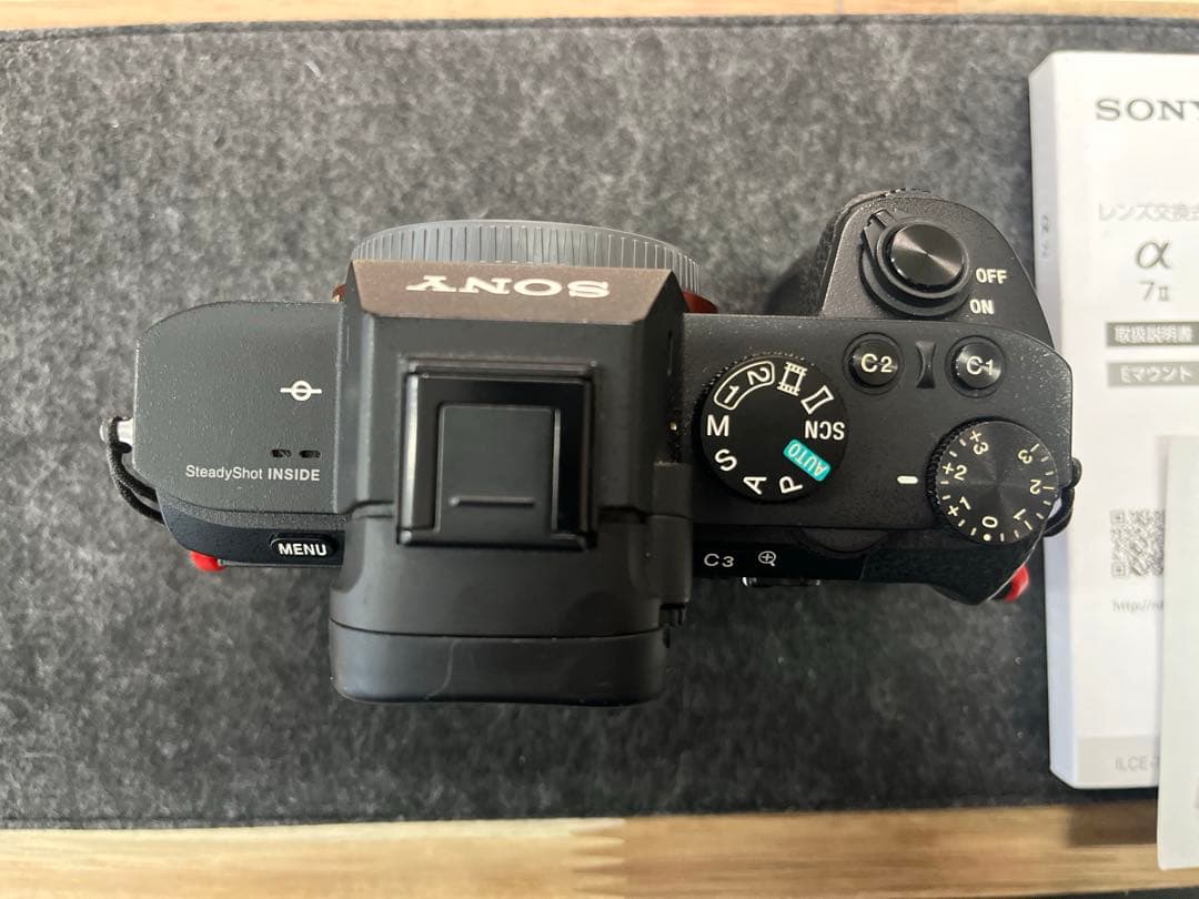SONY α7Ⅱ ILCE-7M2 アンカーリンクス　予備電池　レザーケース