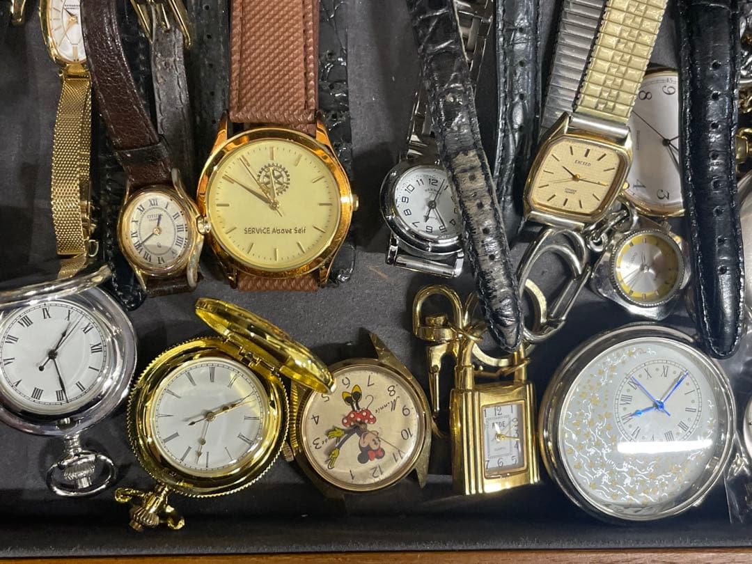 メンズ、ウィメンズ、時計まとめ　セイコー、シチズン、ロンジン、など　55本以上