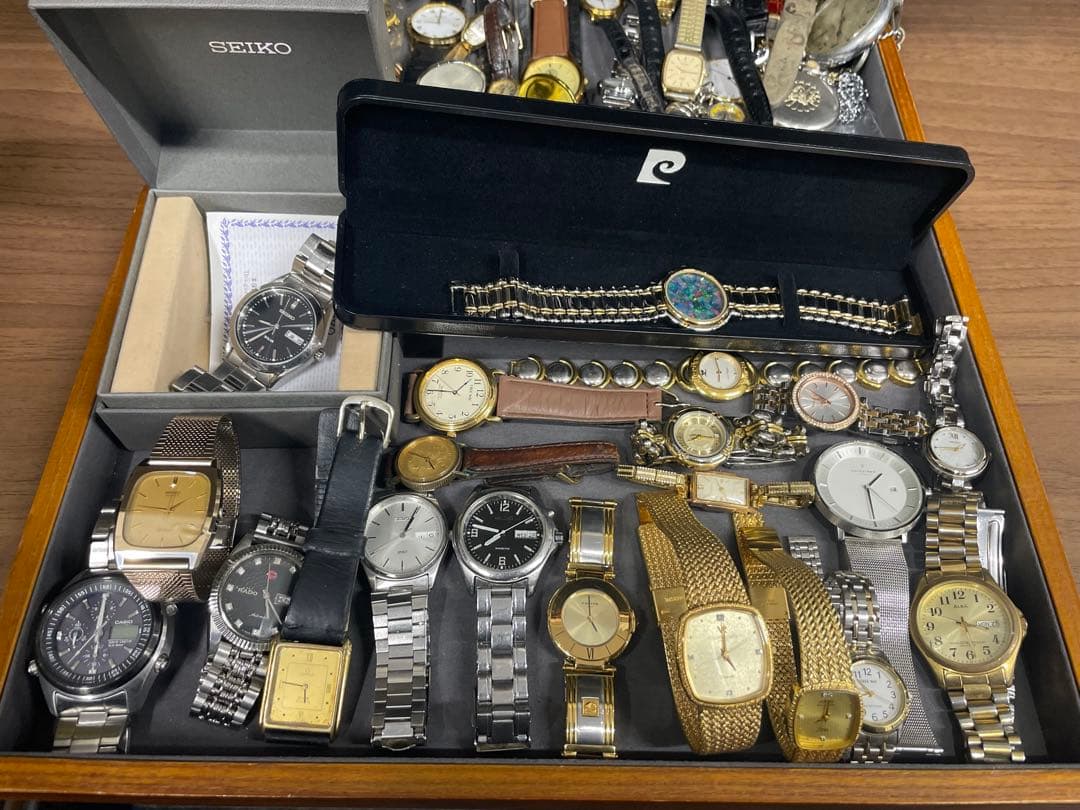 メンズ、ウィメンズ、時計まとめ　セイコー、シチズン、ロンジン、など　55本以上