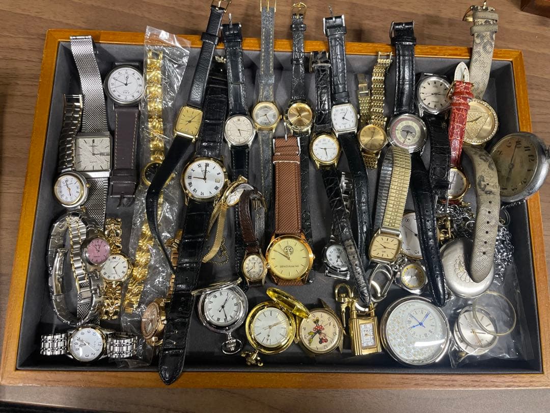 メンズ、ウィメンズ、時計まとめ　セイコー、シチズン、ロンジン、など　55本以上