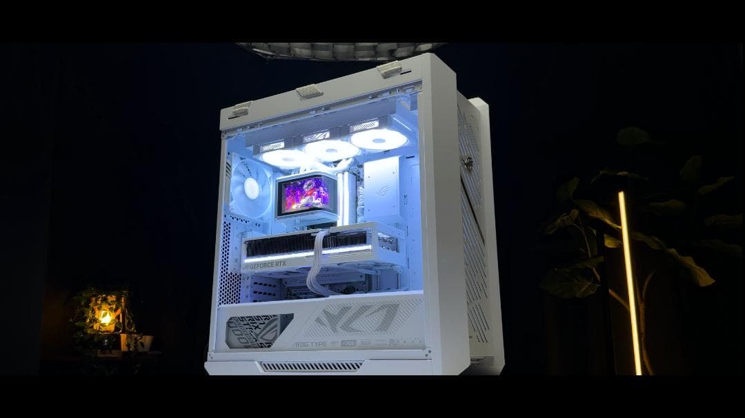 PCケース(自作PC用) ASUS ROG STRIX HELIOS II GX601S WHITE
