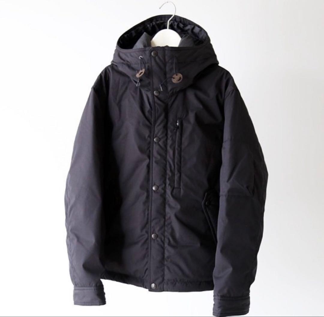 美品ノースフェイスパープルレーベル65/35マウンテンショートパーカS黒