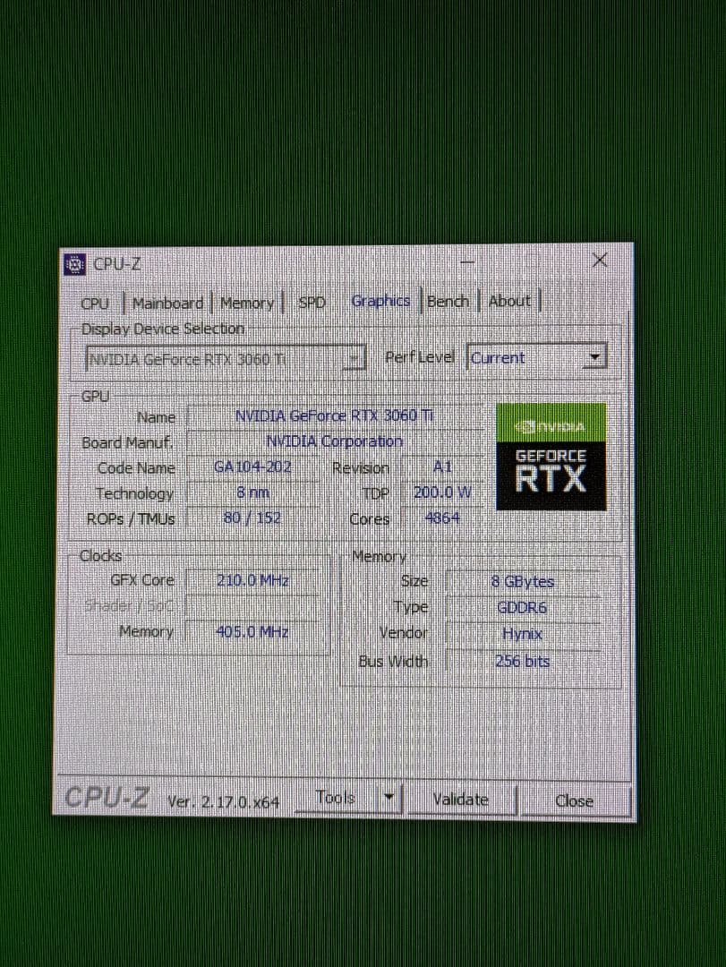 グラフィックボード・グラボ・ビデオカード GALAKURO GAMING GeForce RTX 3060 Ti
