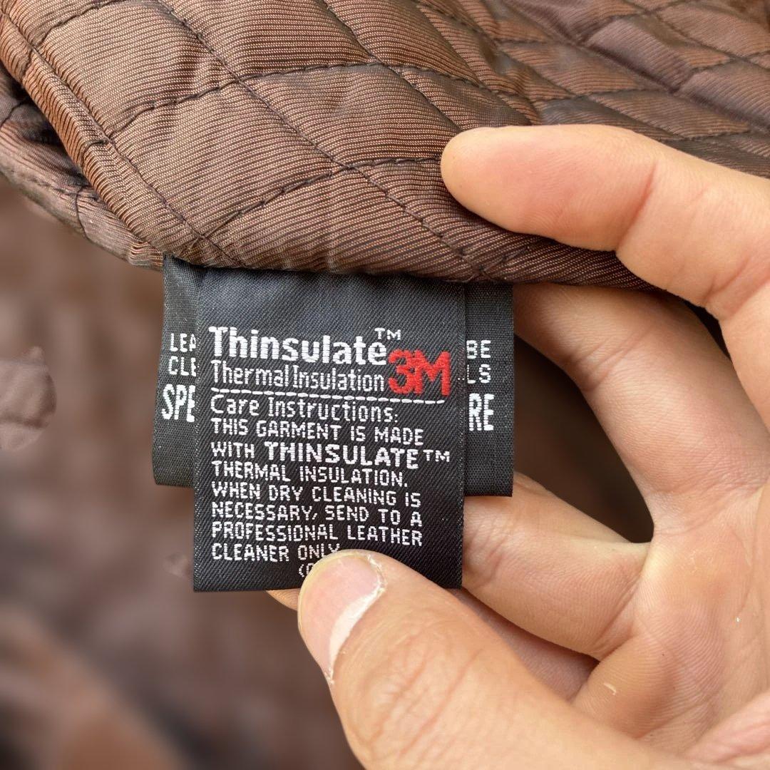 本革レザージャケット　茶色ブラウン　wilsonsウィルソンズ　a-2 牛革