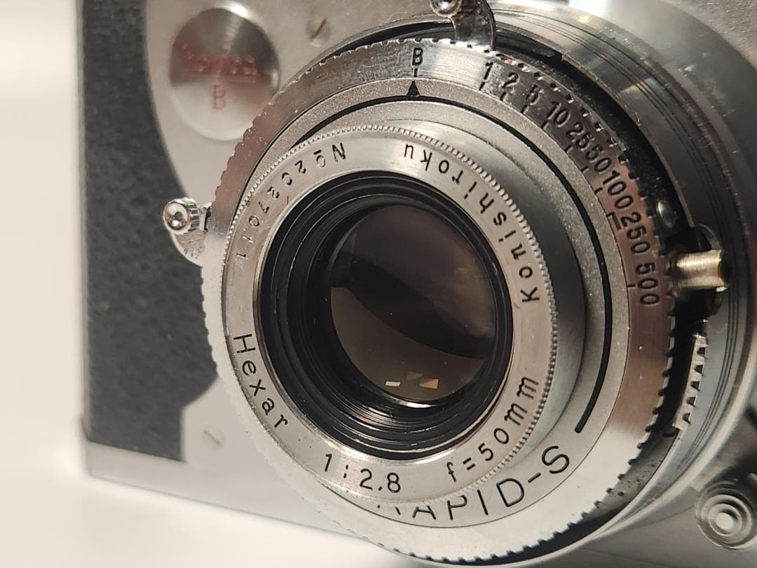 KONICA IIB Hexar 50mm f/2.8 レンジファインダーカメラ