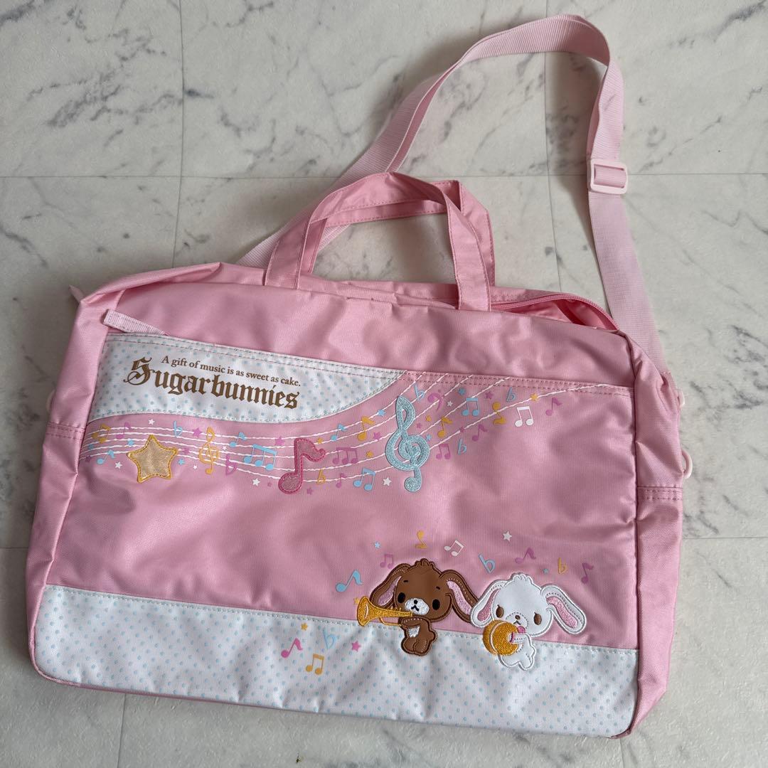 サンリオ シュガーバニーズ バッグ ショルダーバッグ しろうさ くろうさ