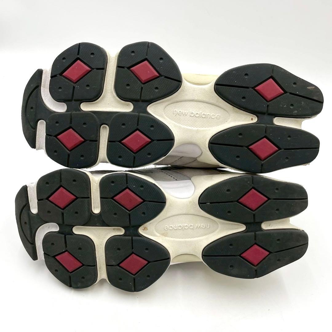 ニューバランス スニーカー 9060 グレー 25cm ローカット Y1392