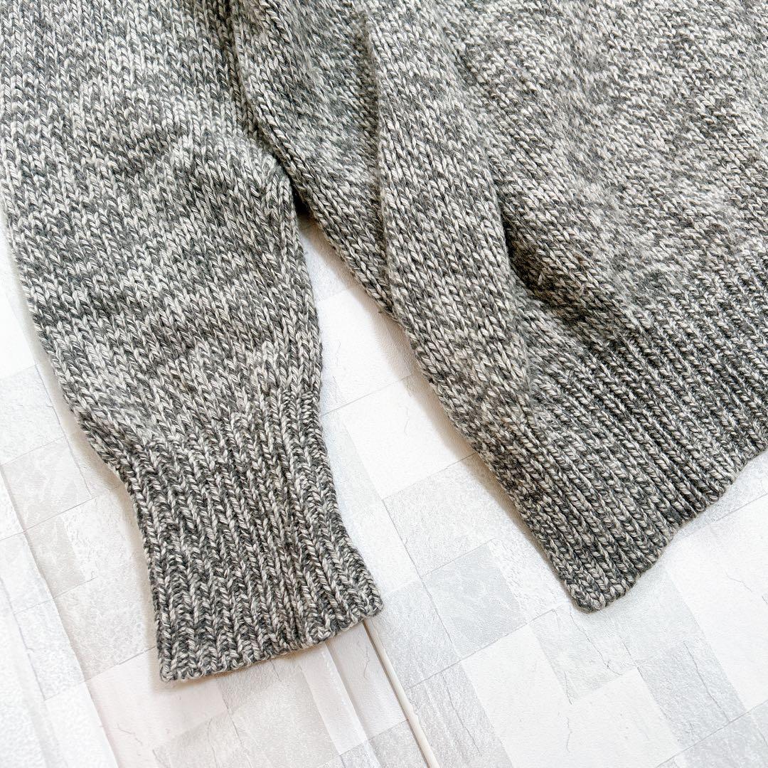 IENA イエナ カシミヤ92％ Vネックニット フリーサイズ 上質 グレー