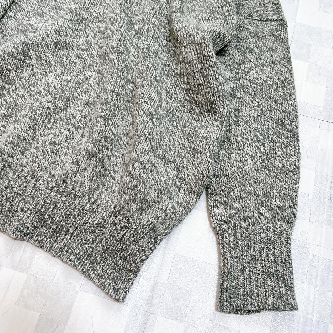 IENA イエナ カシミヤ92％ Vネックニット フリーサイズ 上質 グレー