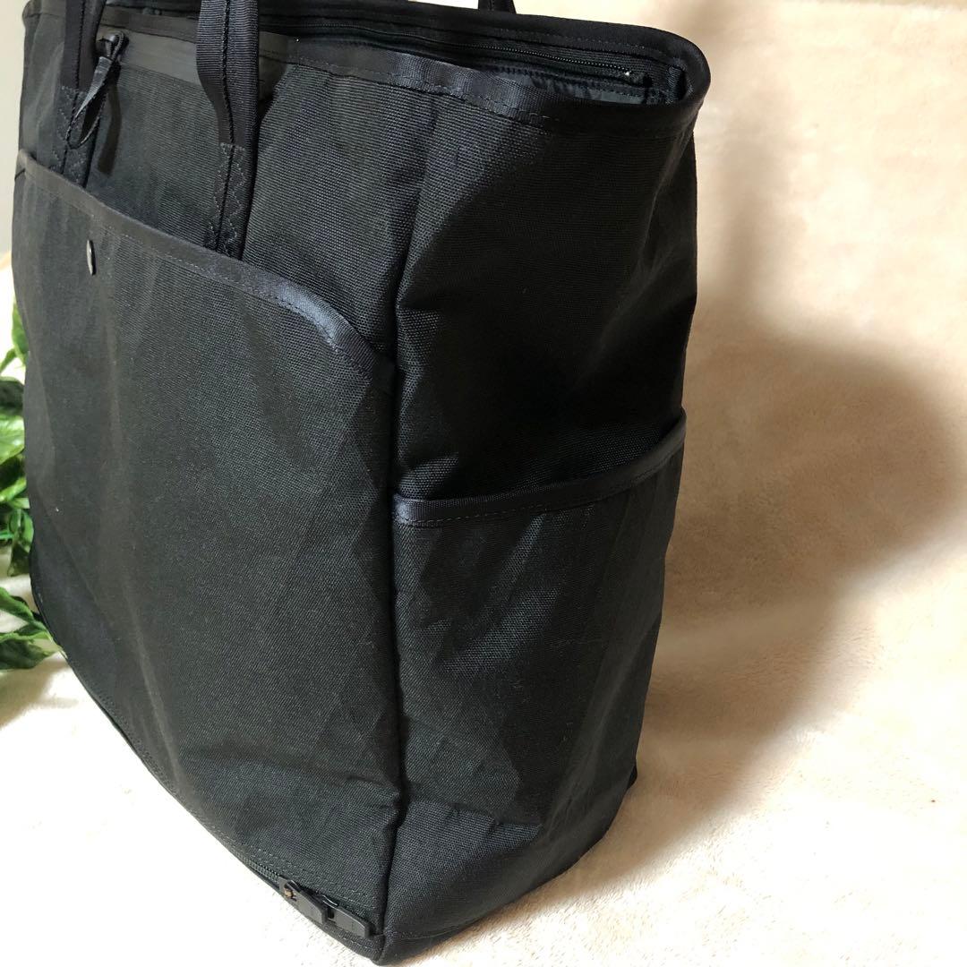 ★K, S,★極美品　ポーター　ハイブリッド　トートバッグ　ブラック