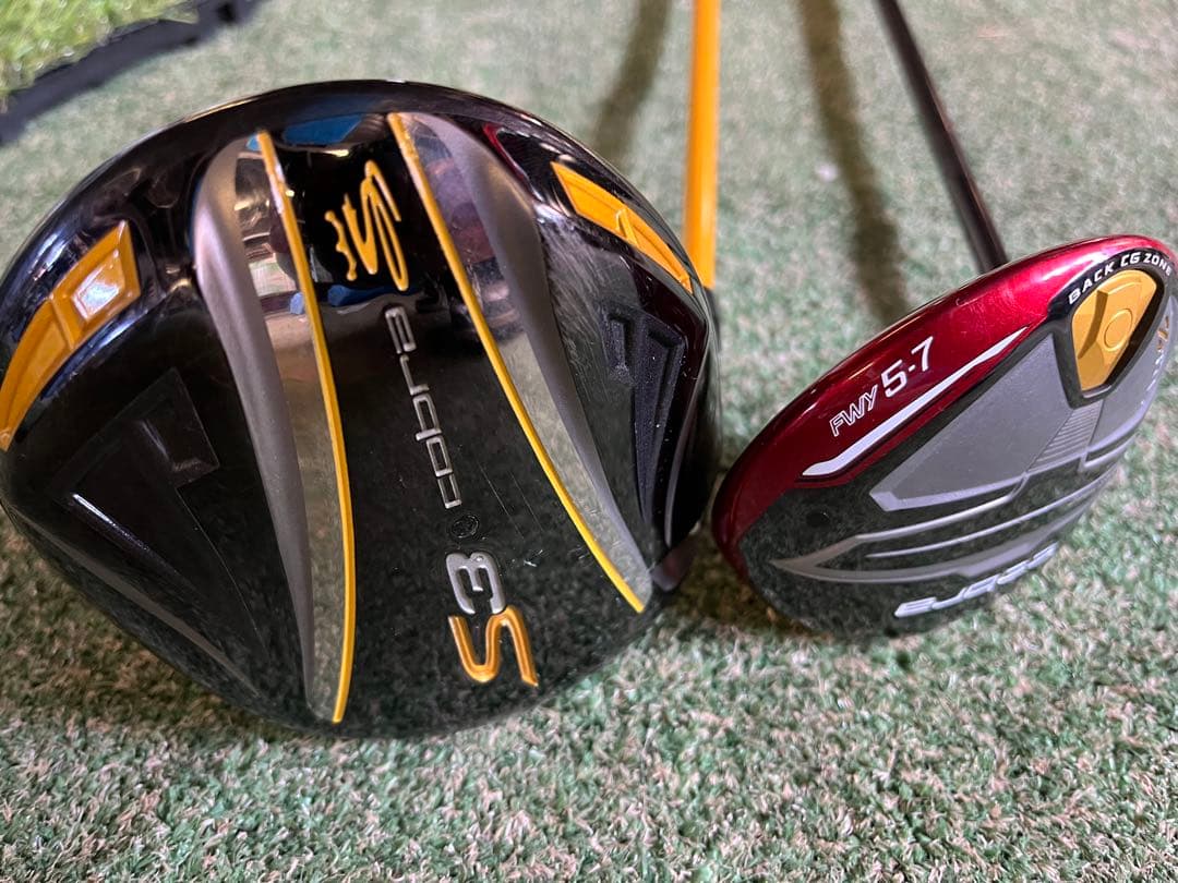 【レフティ】コブラ S3 ドライバー & Fly-Z FW 2本セット 左用