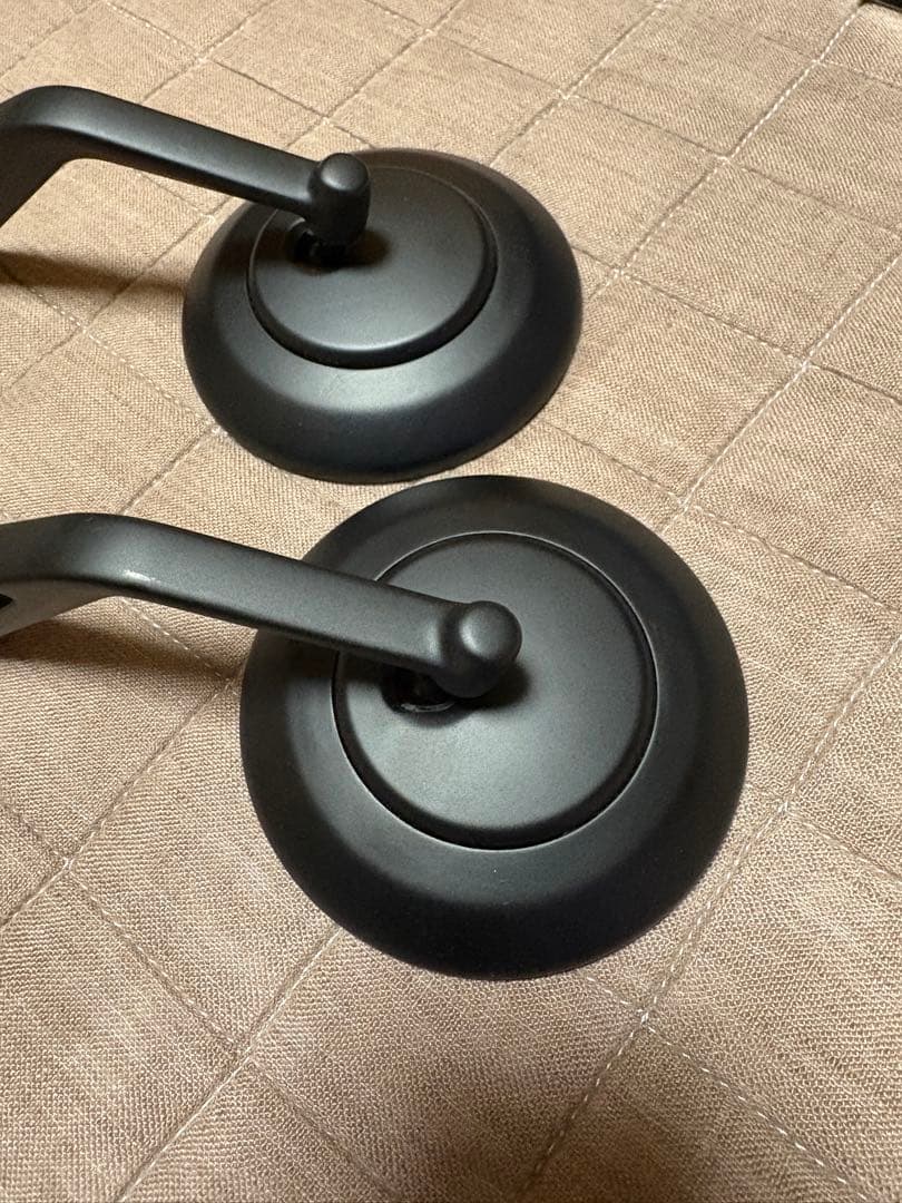 トライアンフ純正オプション　バーエンドミラー バーエンドフィニッシャー付き