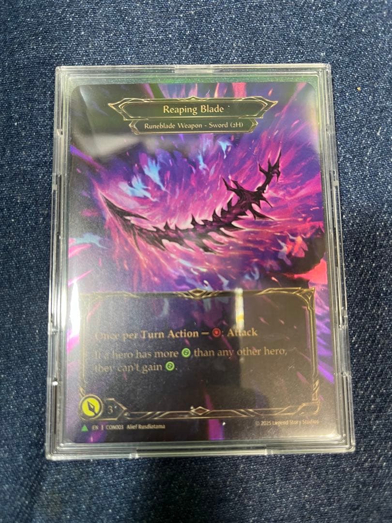 リーピングブレード　reaping blade mavel プロモ