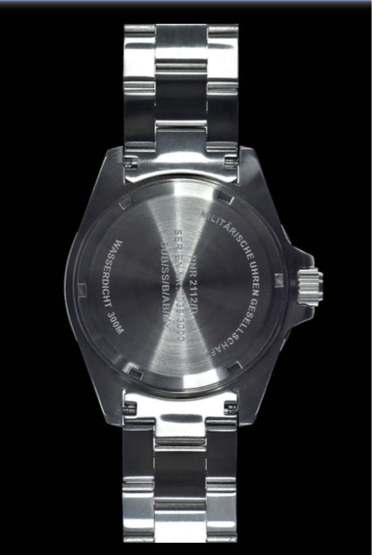 z*k様 美品 MWC ステンレス Steel クオーツ ミリタリーダイバーズウ