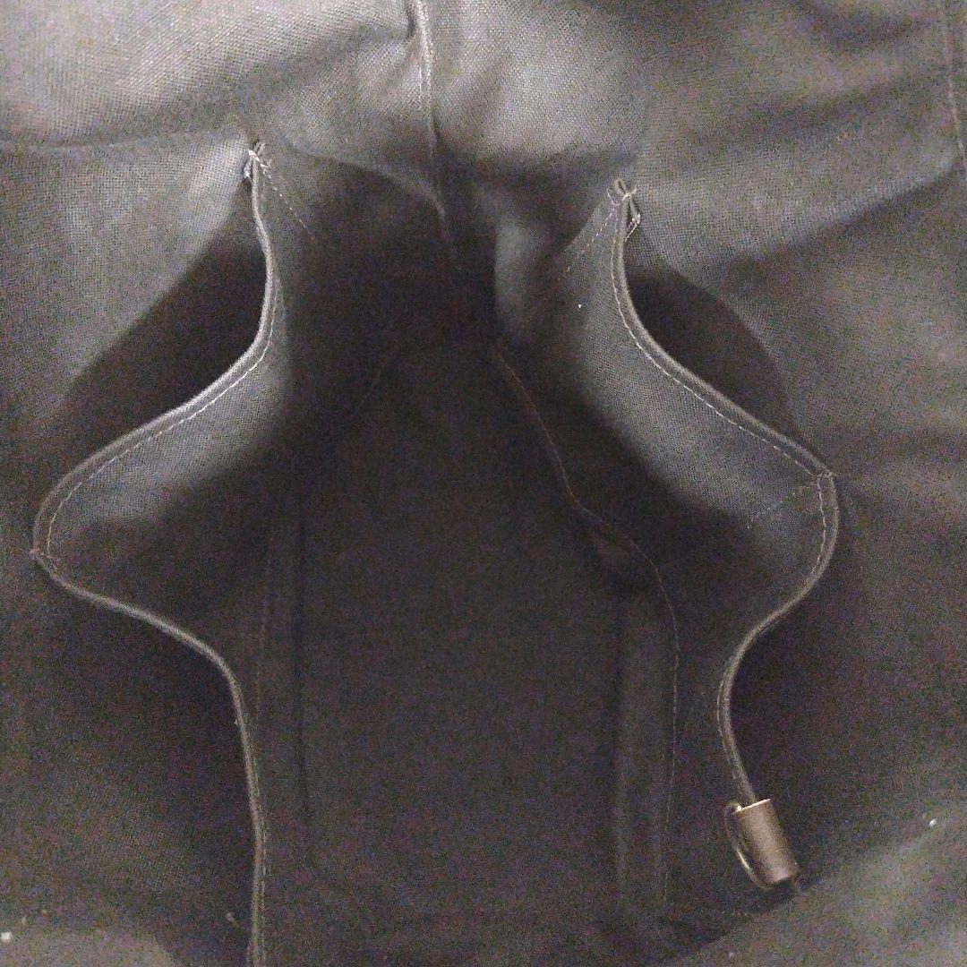 ハンドメイド、トートバック、帆布 マルシェ、ブラウン、バイカラースモーキーピンク