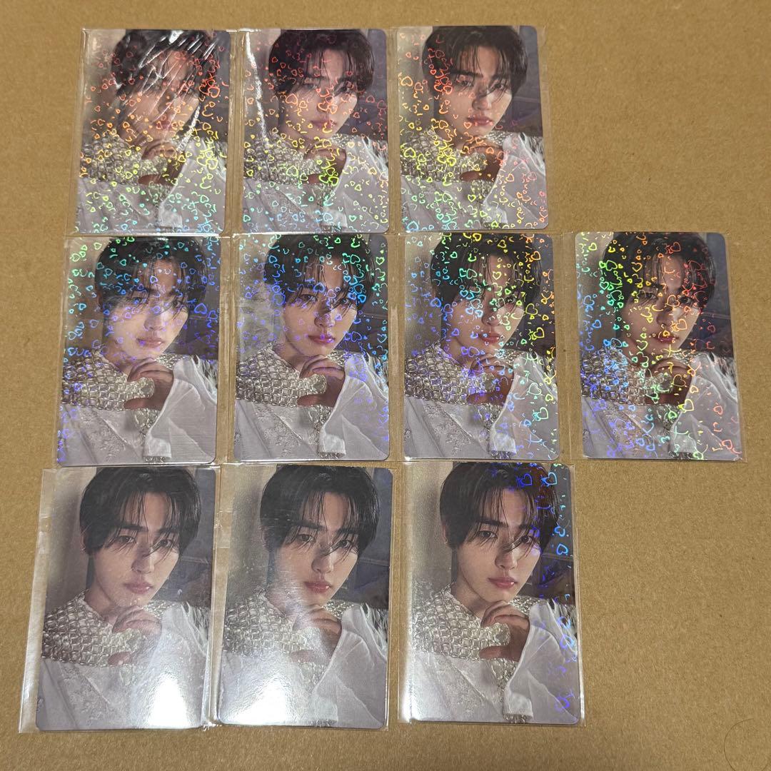 ソンフン　ホログラムトレカ　10枚　weverse ORANGE BLOOD